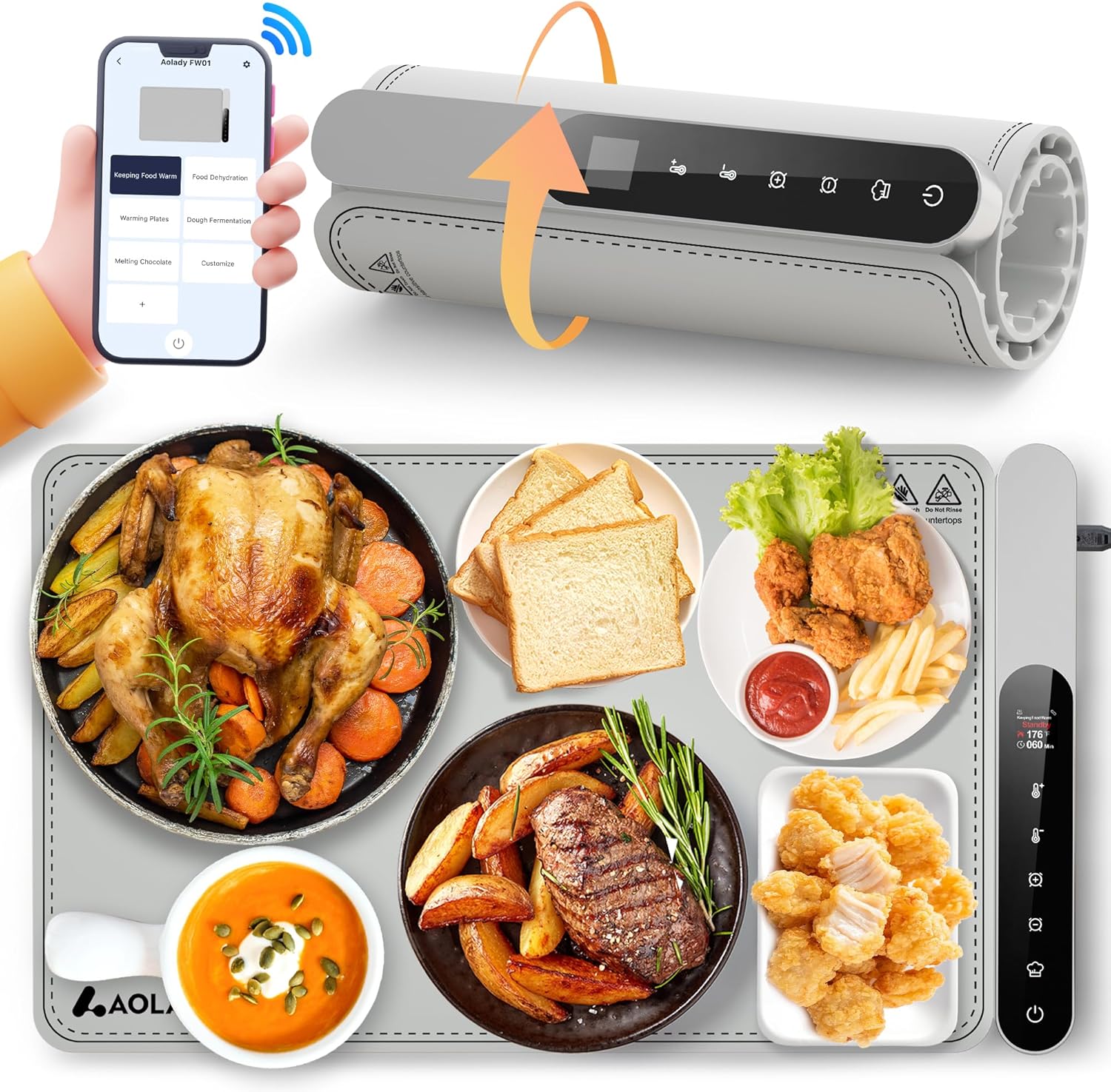 食物加热垫